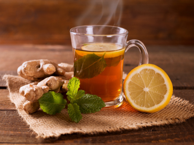 Ginger tea for morning sickness